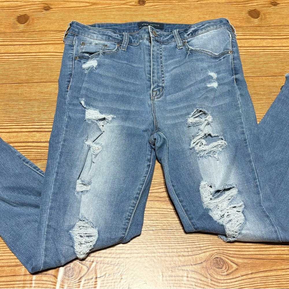 Super high rise jeggings